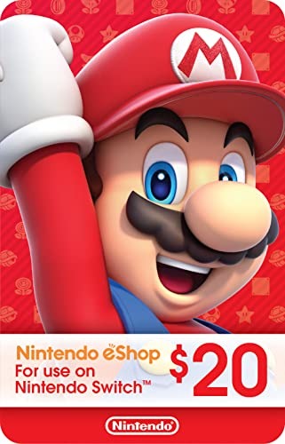 NINTENDO ESHOP $20 GIFT CARD DIGITAL CODE USA
