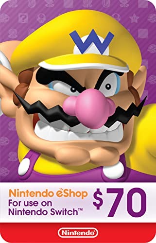 NINTENDO ESHOP $70 GIFT CARD DIGITAL CODE USA