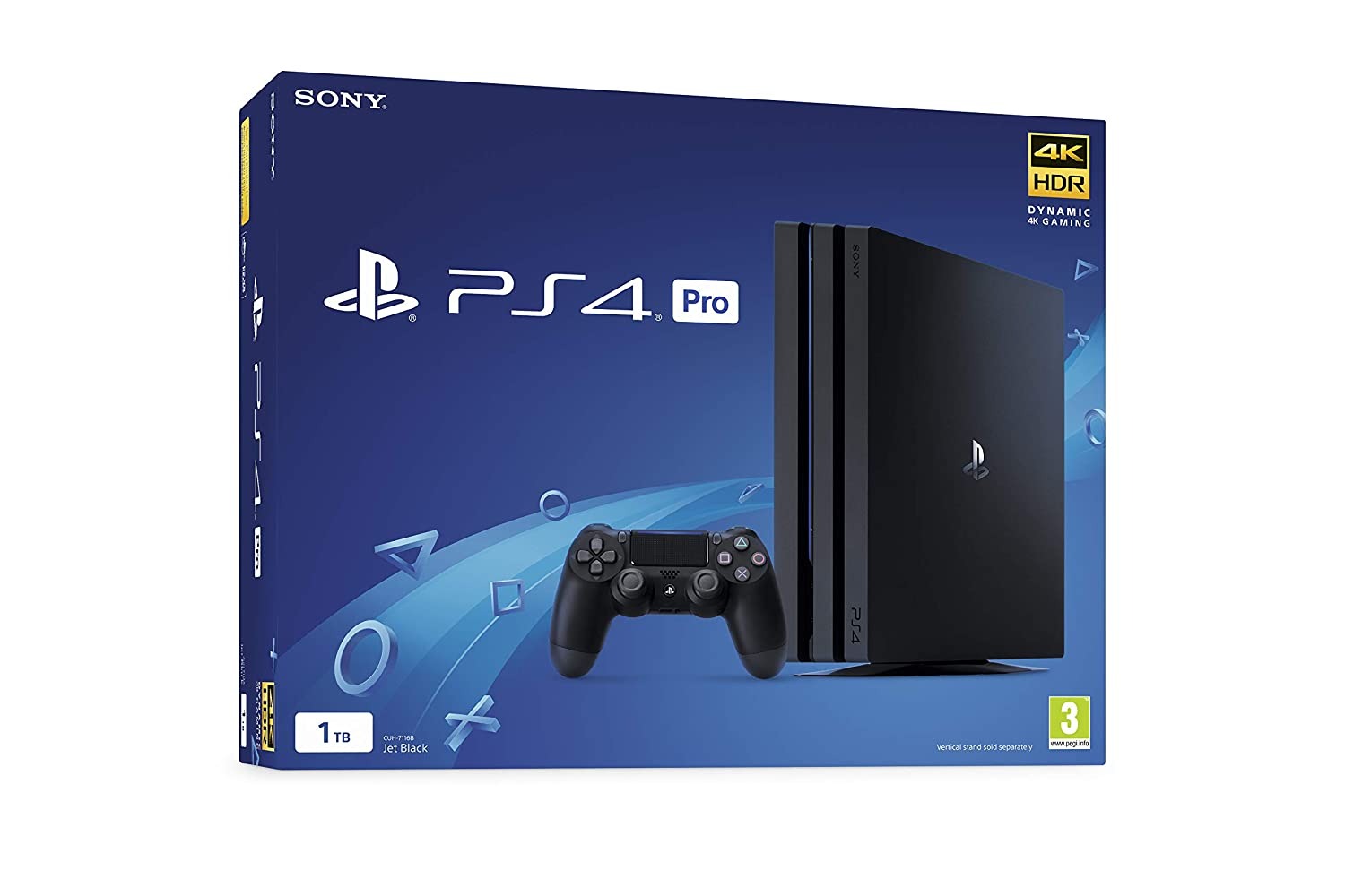 Sony PlayStation 4 Pro 1TB Console - Black Refurbished