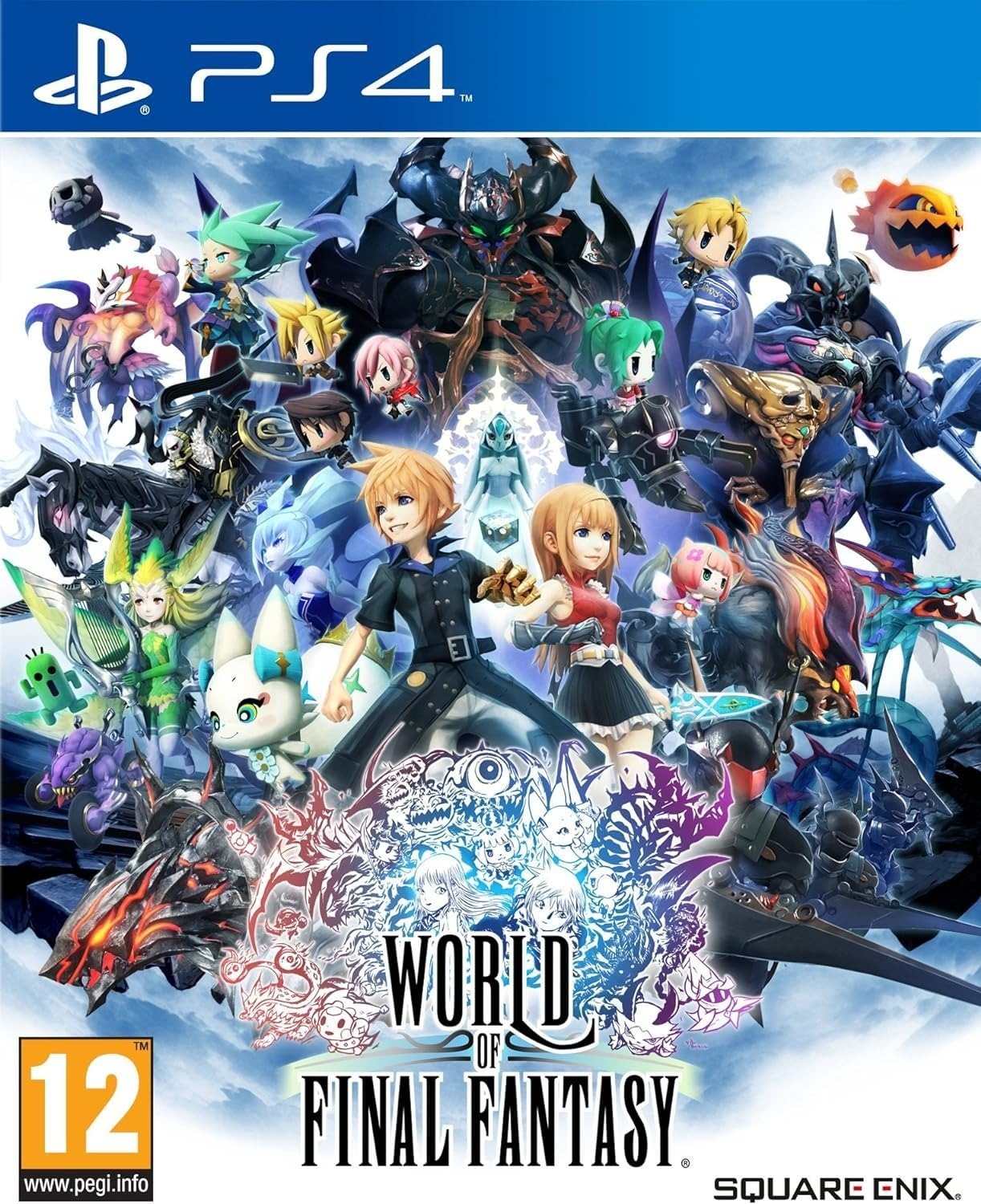 World of Final Fantasy (PS4)(Repack)