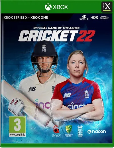 Cricket 22 International Edition Xbox one And Series X