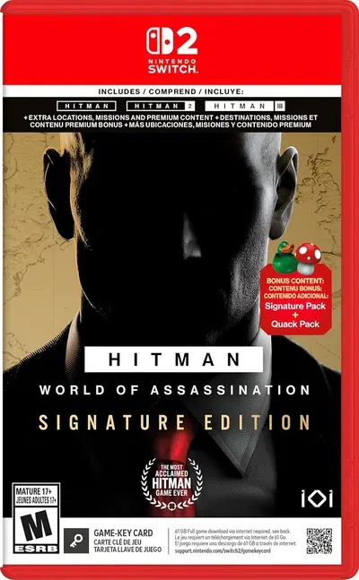 HITMAN World of Assassination Signature Edition NINTENDO SWITCH 2