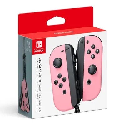 Nintendo Switch Joy Con Controllers Pastel Pink