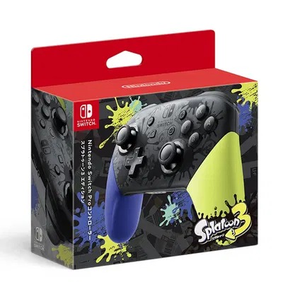 Nintendo Switch Pro Controller Splatoon 3 Special Edition