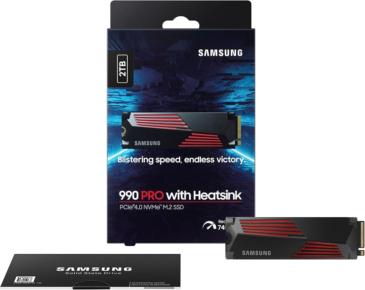 Samsung SSD 990 PRO 2TB, M.2 withheatsink For Playstation 5