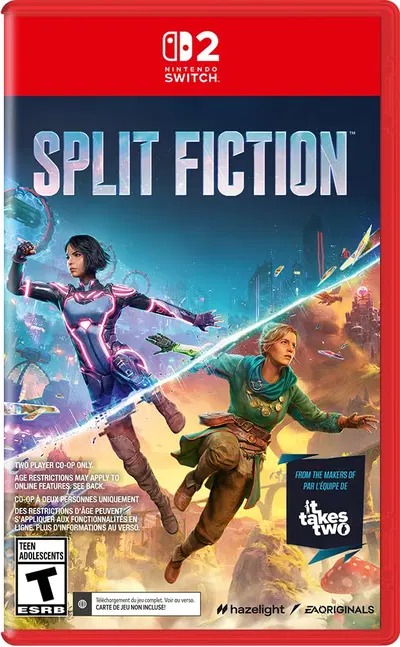 Split Fiction Code in a box N Switch 2
