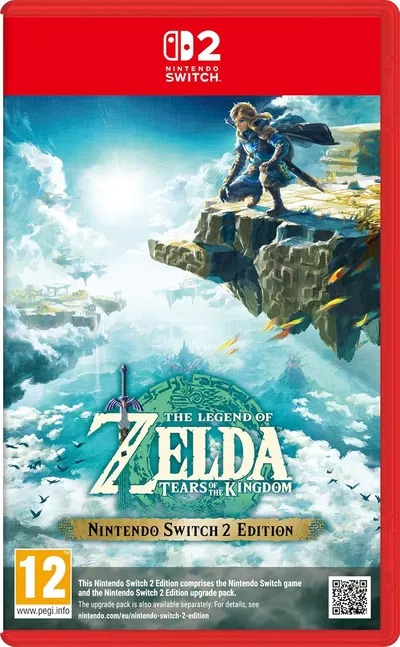 The Legend of Zelda Tears of the Kingdom for Nintendo Switch 2