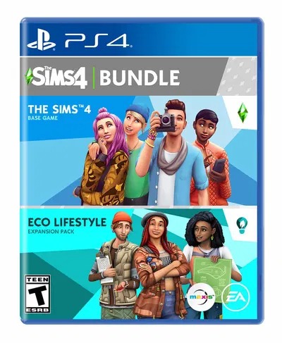 The Sims 4 Plus Eco Lifestyle Bundle PlayStation 4