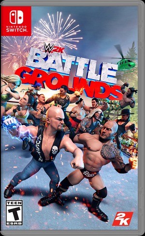 WWE 2K Games Battlegrounds Nintendo Switch Standard Edition