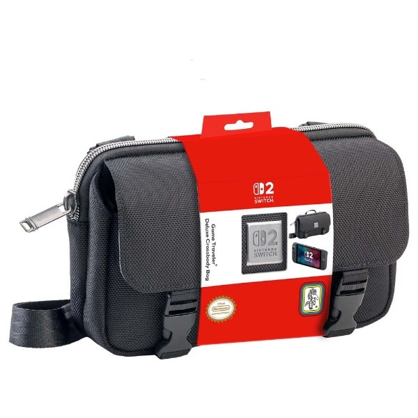 Game Traveler Deluxe Crossbody Bag for Nintendo Switch 2 - Black