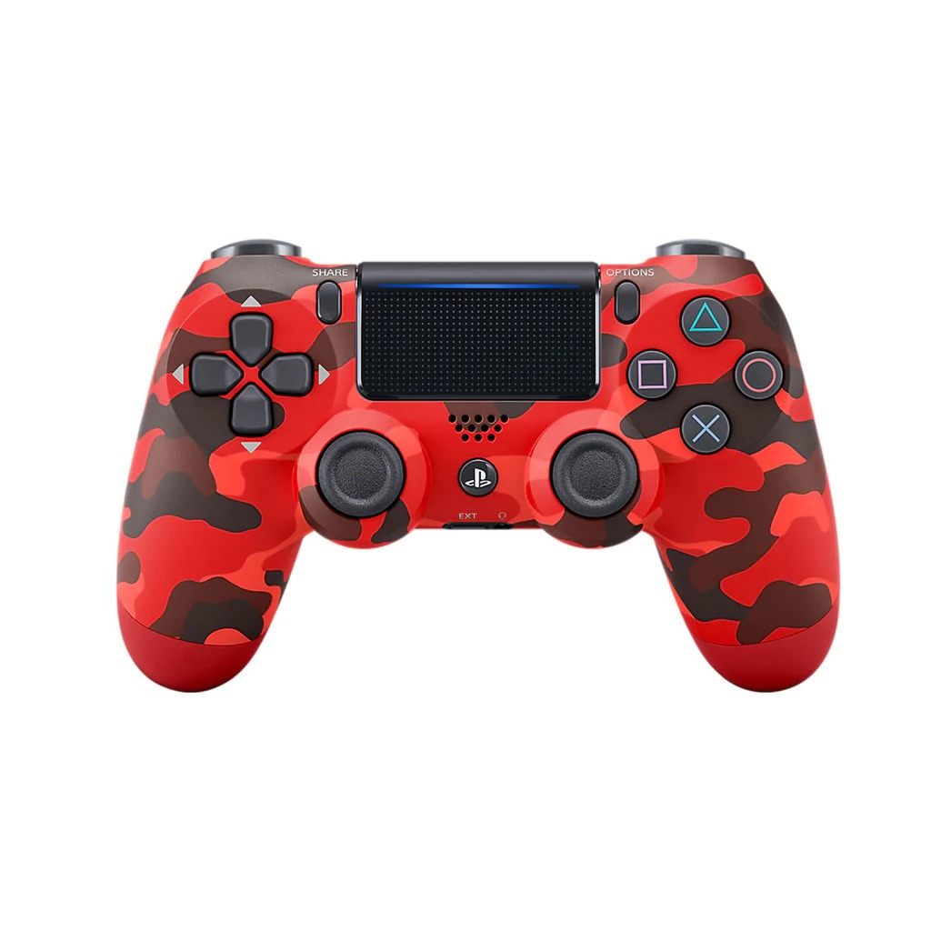 DualShock 4 Wireless Controller- Red Camouflage - Red Camo Edition