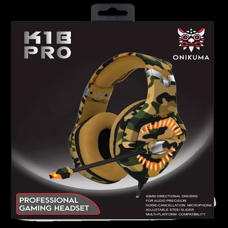 ONIKUMA K1 PRO Elite stereo gaming headset for PS4, Xbox, PC and Switch