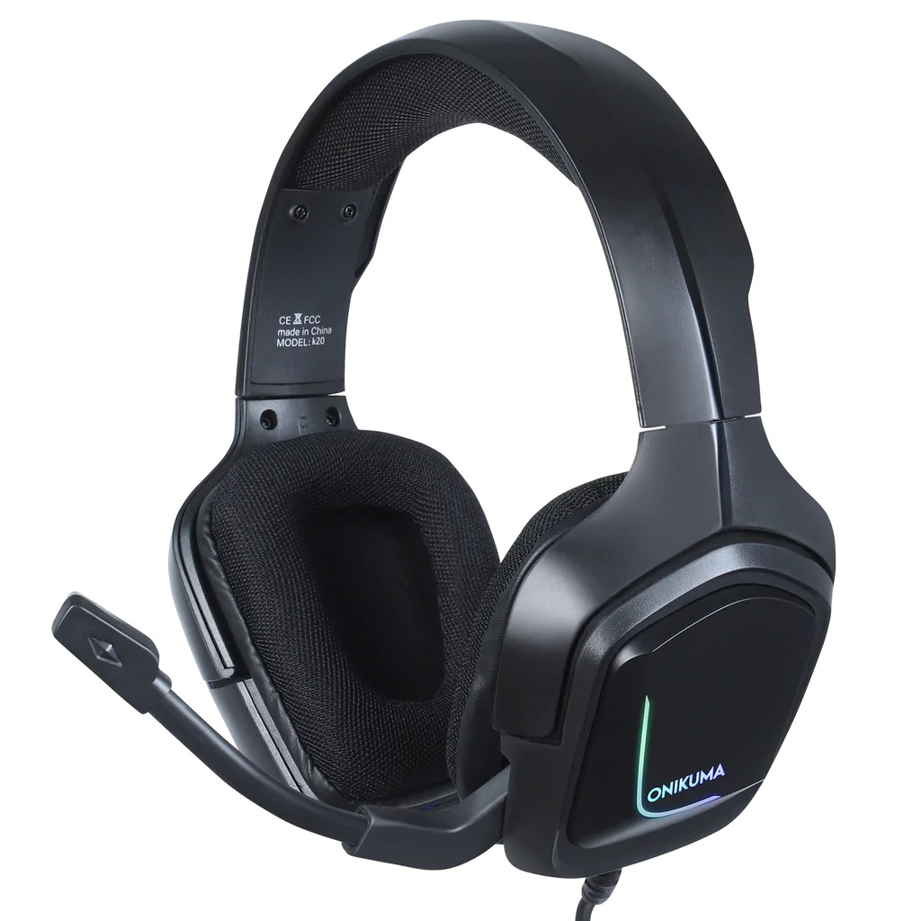 ONIKUMA K20 Wired Gaming Headsets With Microphone