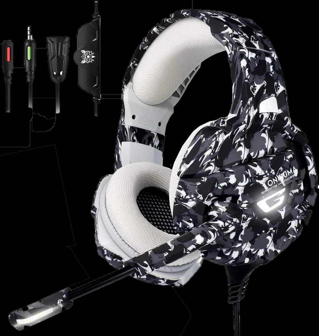 ONIKUMA K5 Camouflage Version 7.1 Virtual Stereo