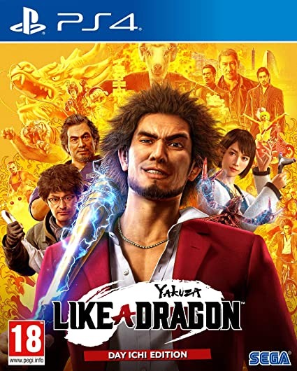 Yakuza Like A Dragon Day Ichi Steelbook Edition Playstation 4