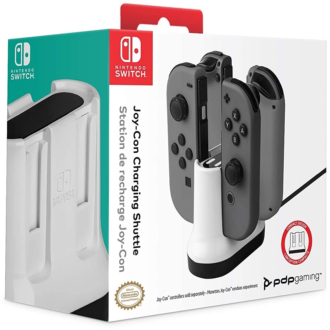 PDP Nintendo Switch Charging Shuttle(JOY_CON NOT INCLUDED)