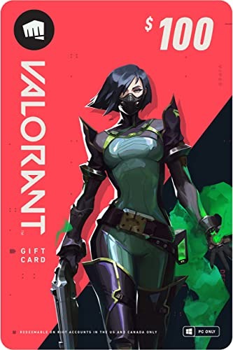 VALORANT $100 Gift Card PC Online Game Code