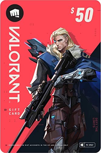 VALORANT $50 Gift Card PC Online Game Code