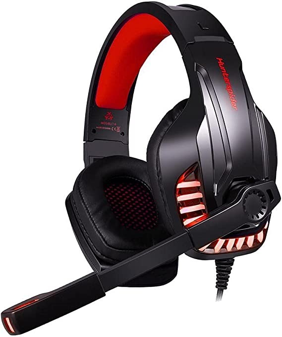 Onikuma V4 Gaming Headphone Headset LED with Mic LED Light