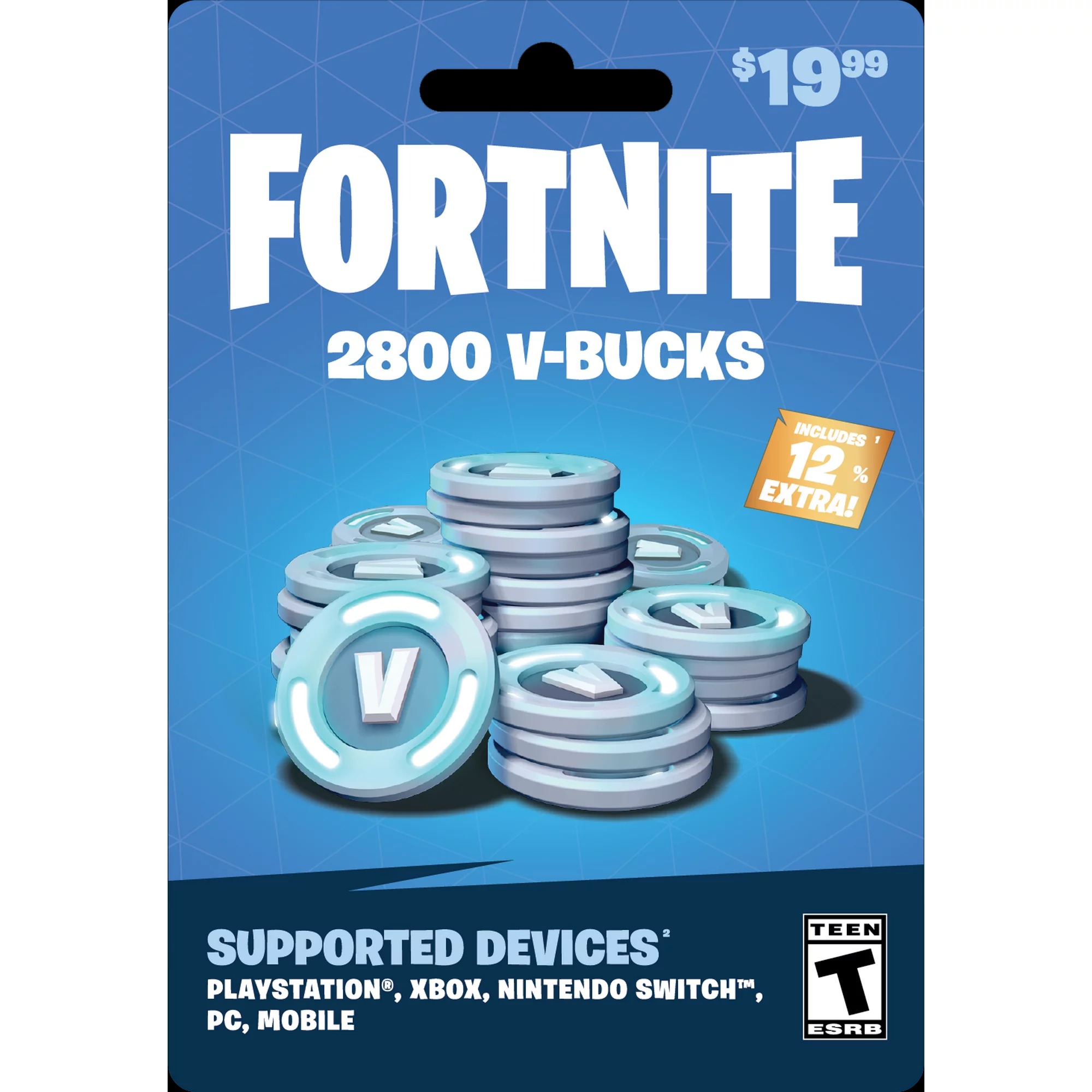 FORTNITE 2,800 VBUCKS GIFT CARD DIGITAL CODE